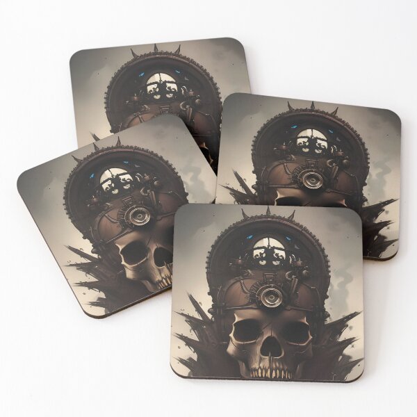 Item preview, Steampunk Skull Abstract Digital Art designed and sold by Gogmagosh.