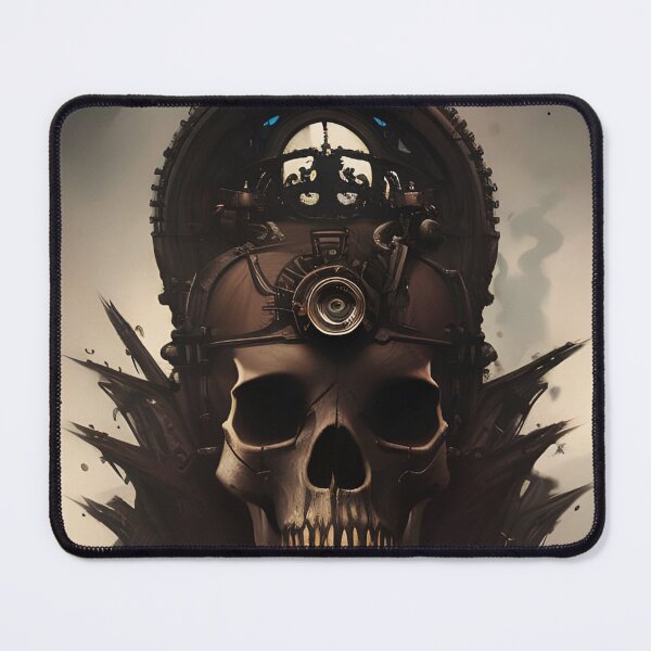 Item preview, Steampunk Skull Abstract Digital Art designed and sold by Gogmagosh.