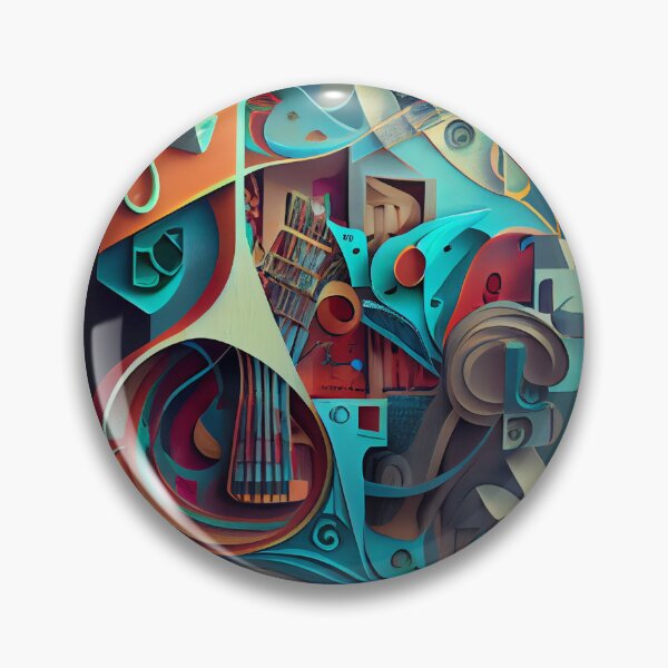 Item preview, A Puzzling Melody Digital Painting designed and sold by CodeAndColors.