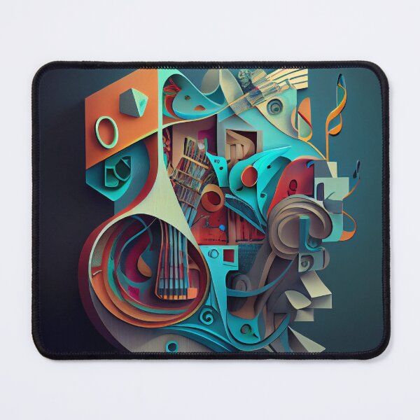 Item preview, A Puzzling Melody Digital Painting designed and sold by CodeAndColors.