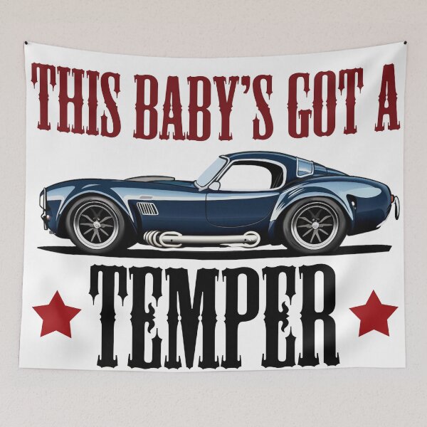 Item preview, This Baby's Got A Temper Shelby Cobra designed and sold by SinMagellan.