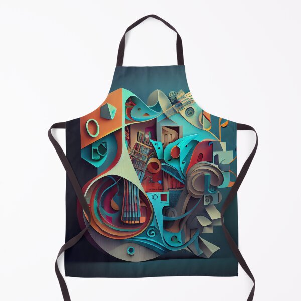 Artikelvorschau, A Puzzling Melody Digital Painting entworfen und verkauft von CodeAndColors.