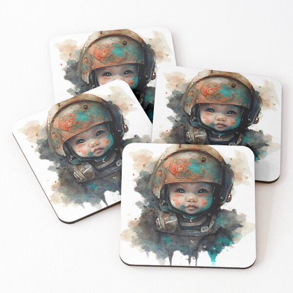 Item preview, baby cosmonaut designed and sold by digitalbrosse.