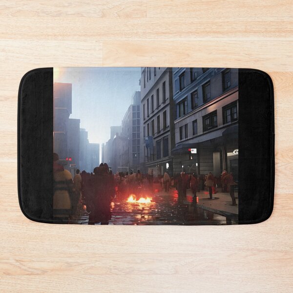 Item preview, Crowded Street  designed and sold by Awokken.