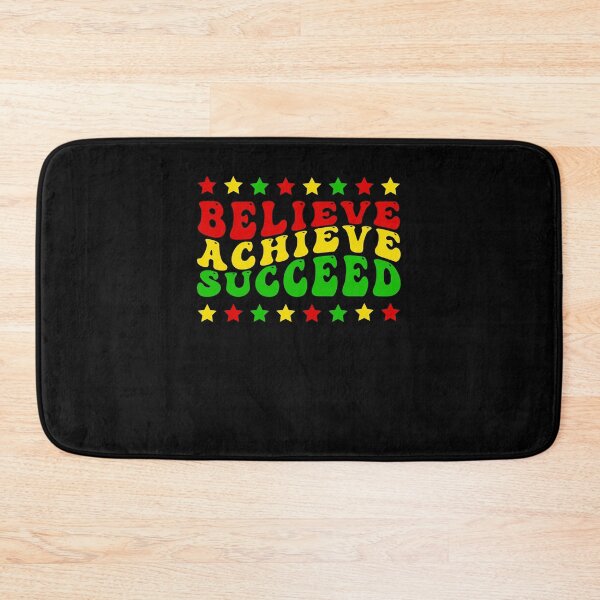 Item preview, Believe Achieve Succeed Black History Gift Political designed and sold by TeePerfect ⭐⭐⭐⭐⭐.
