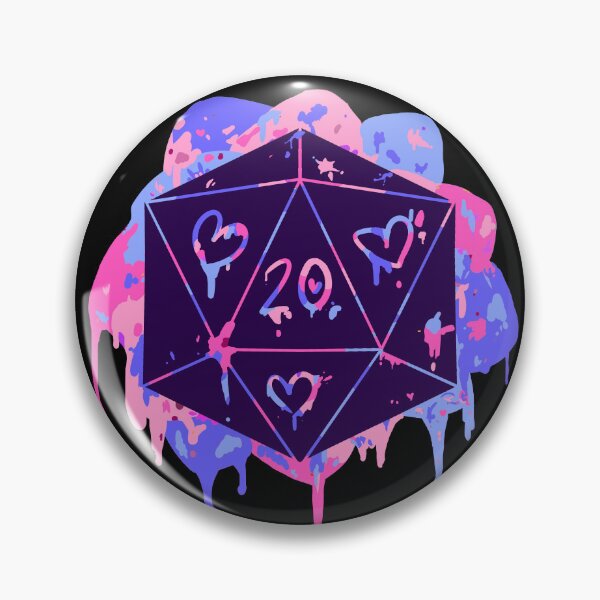 Item preview, Stealth Omnisexual Pride Dice Print designed and sold by Rain Gardens.