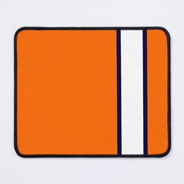 Item preview, Luton Town Retro Away 1977 -78 Orange and White Navy Bars designed and sold by Sporting Colour.