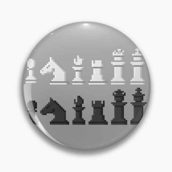 Artikelvorschau, Pixel-Schach entworfen und verkauft von Calum Margetts Illustration.