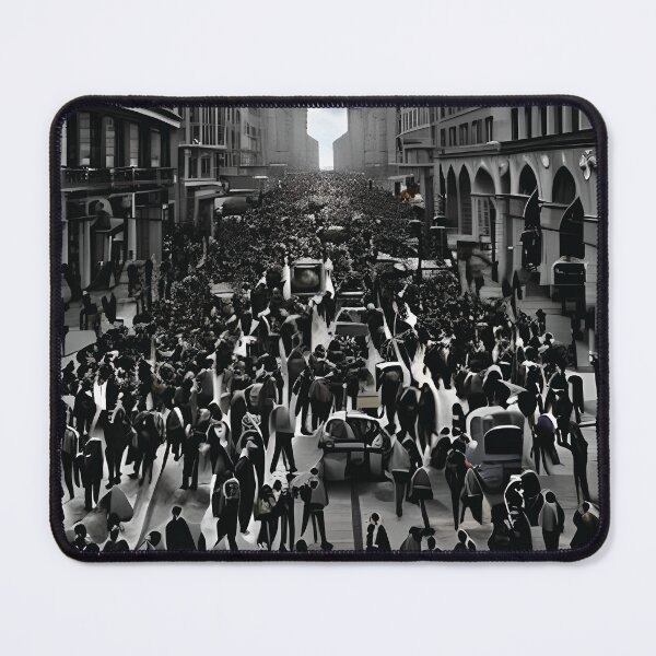 Item preview, Crowded Street designed and sold by Awokken.
