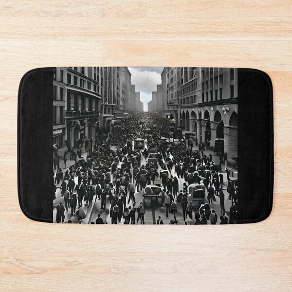 Item preview, Crowded Street  designed and sold by Awokken.