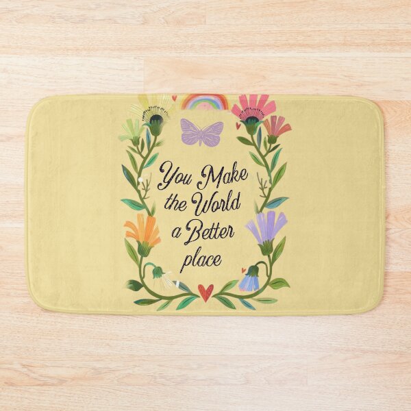 Item preview, u make d world a better PLACE designed and sold by Personna.