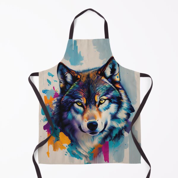 Item preview, Wolf - watercolor designed and sold by Bernd Friese.
