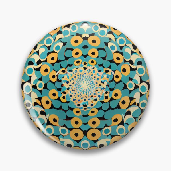 Artikelvorschau, Basic Dynamic Circular Country Pattern Digital Painting entworfen und verkauft von CodeAndColors.