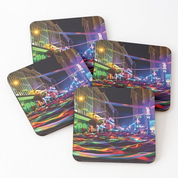 Item preview, Crowded Street  designed and sold by Awokken.