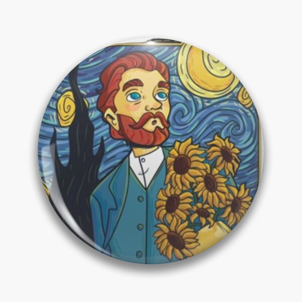 Aperçu de l'œuvre   van gogh Starlight Night tournesols artiste créée et vendue par polich.