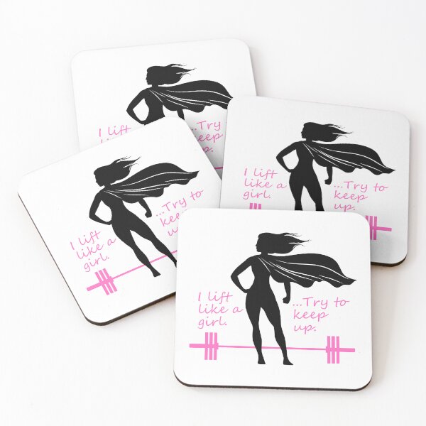 Item preview, lift like a girl, fitness funny, barbell girl designed and sold by Tim Addison.