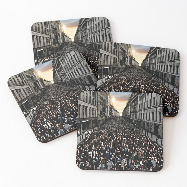 Item preview, Crowded Street  designed and sold by Awokken.