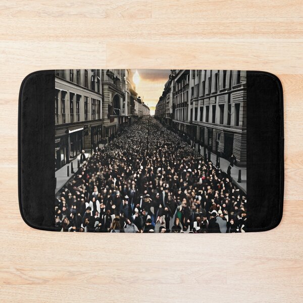 Item preview, Crowded Street  designed and sold by Awokken.