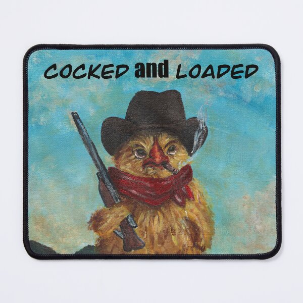 Item preview, Cocked and Loaded (with lettering) designed and sold by Rbcc99.