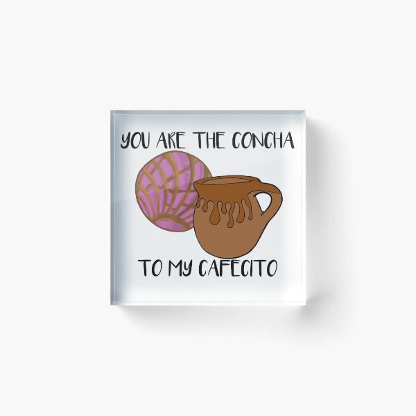 Item preview, You Are The Concha To My Cafecito Pink Pan Dulce - Brown designed and sold by that5280lady.