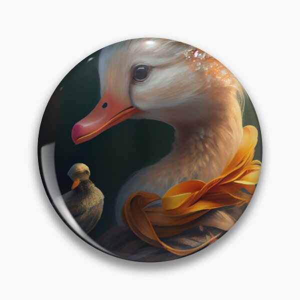 Artikelvorschau, Charm of the Braid and the Duck Digital Painting entworfen und verkauft von CodeAndColors.