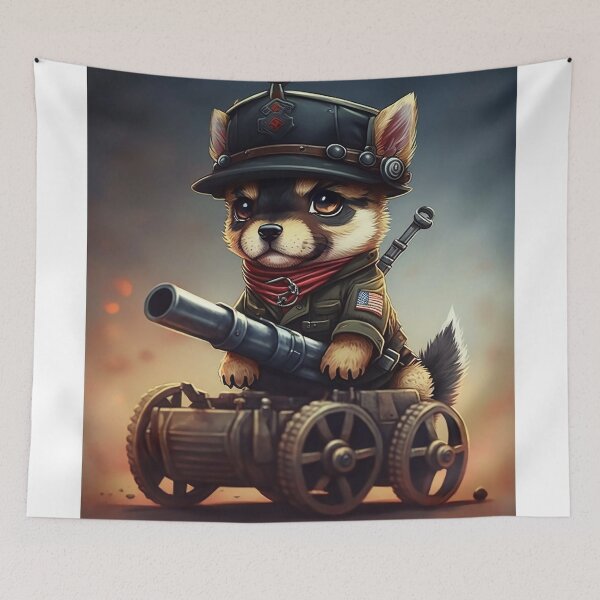 Item preview, German Shepherd canon designed and sold by Wolf-Pack-Shop.