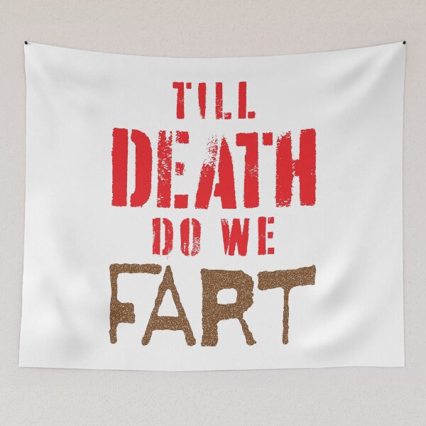 Item preview, Modern Wedding Vow, Till Death do we Fart designed and sold by pelagio.