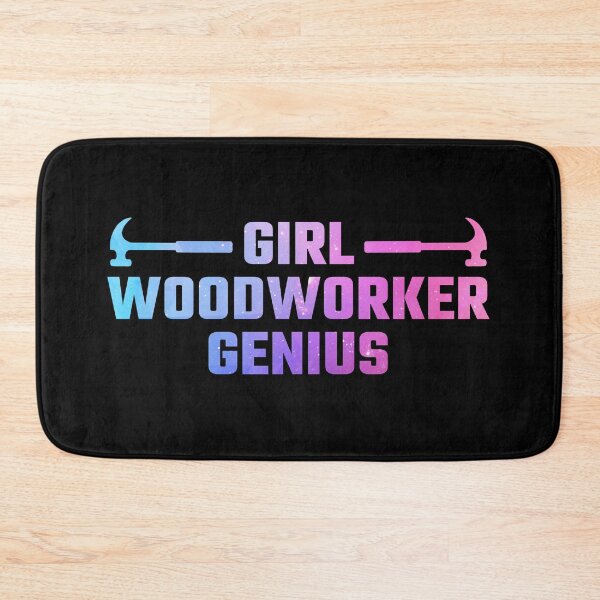 Item preview, funny girl - funny woodworking quote woodworking quotes designed and sold by WangsArt.