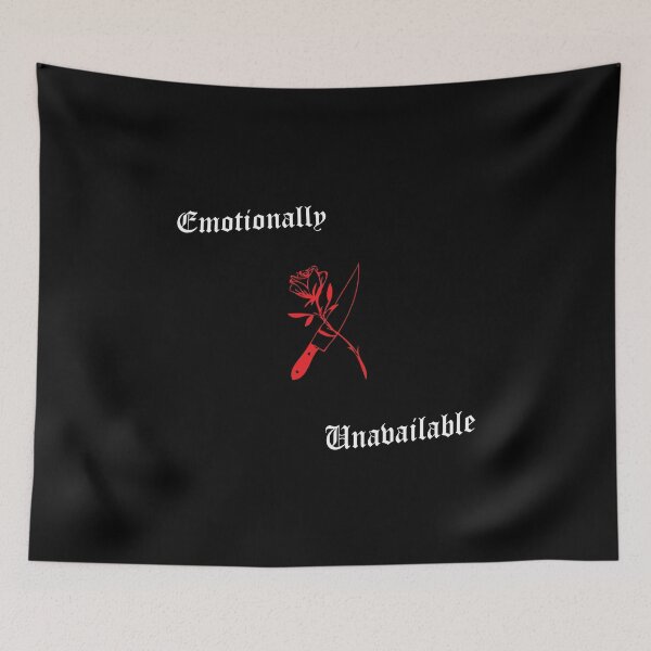 Item preview, Emotionally Unavailable Aesthetic Design designed and sold by tiredvirgo.