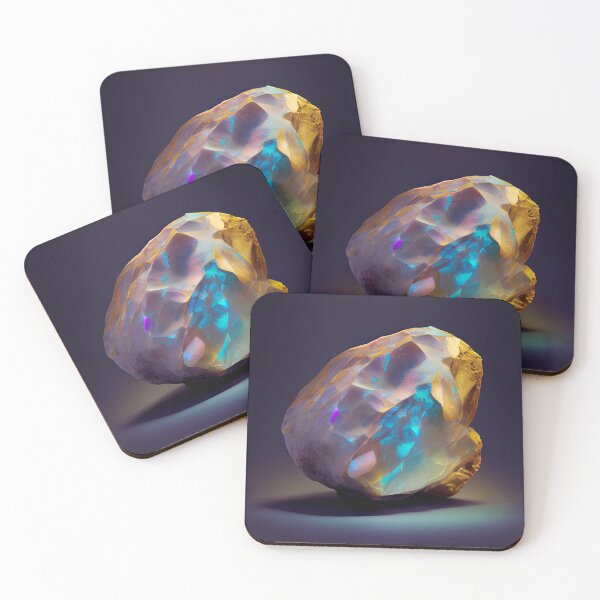 Item preview, Crystalline Unprecedented Potato Digital Painting designed and sold by CodeAndColors.