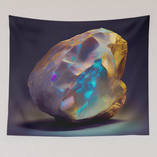 Item preview, Crystalline Unprecedented Potato Digital Painting designed and sold by CodeAndColors.