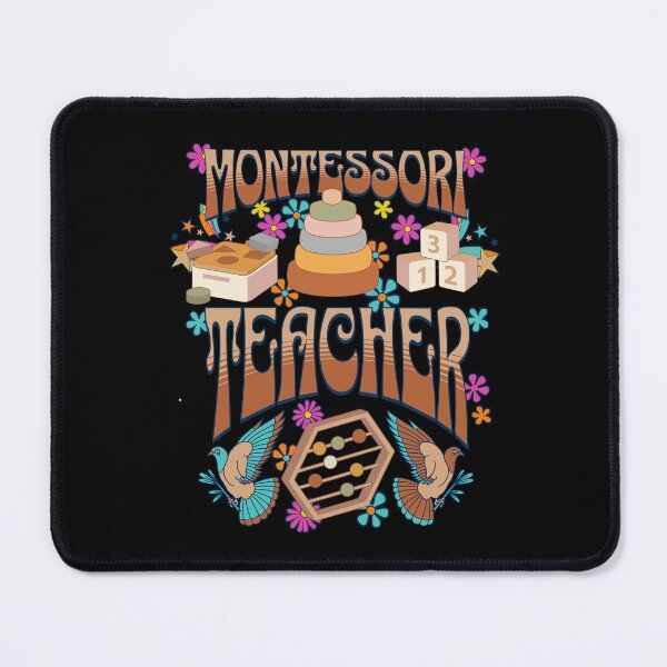 Item preview, Montessori Teacher Retro designed and sold by SiYDesigns.
