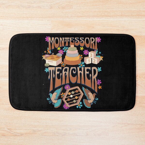 Item preview, Montessori Teacher Retro designed and sold by SiYDesigns.