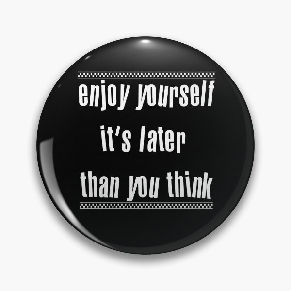 Item preview, White text Enjoy Yourself SPECIAL - retro Ska 2Tone design designed and sold by ModSupporters.