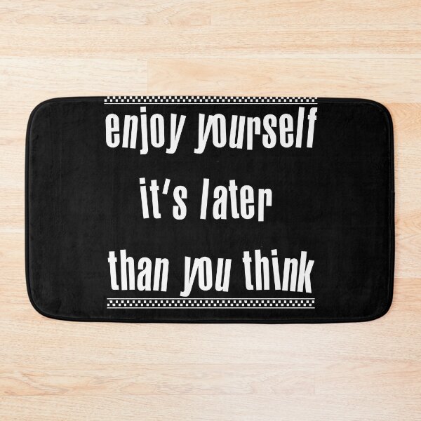 Item preview, White text Enjoy Yourself SPECIAL - retro Ska 2Tone design designed and sold by ModSupporters.