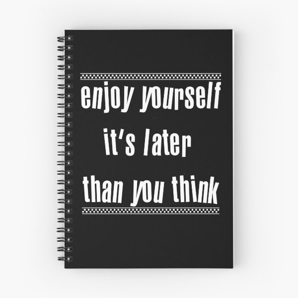 Item preview, White text Enjoy Yourself SPECIAL - retro Ska 2Tone design designed and sold by ModSupporters.