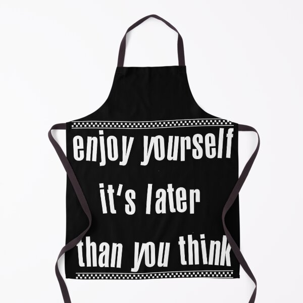 Item preview, White text Enjoy Yourself SPECIAL - retro Ska 2Tone design designed and sold by ModSupporters.