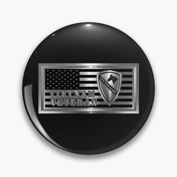 Item preview, 1st Cavalry Division Vietnam Veteran designed and sold by SoldierAlways.