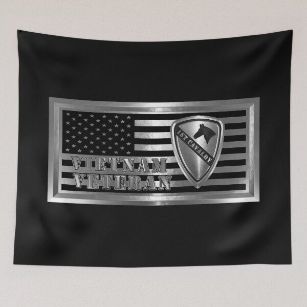 Item preview, 1st Cavalry Division Vietnam Veteran designed and sold by SoldierAlways.
