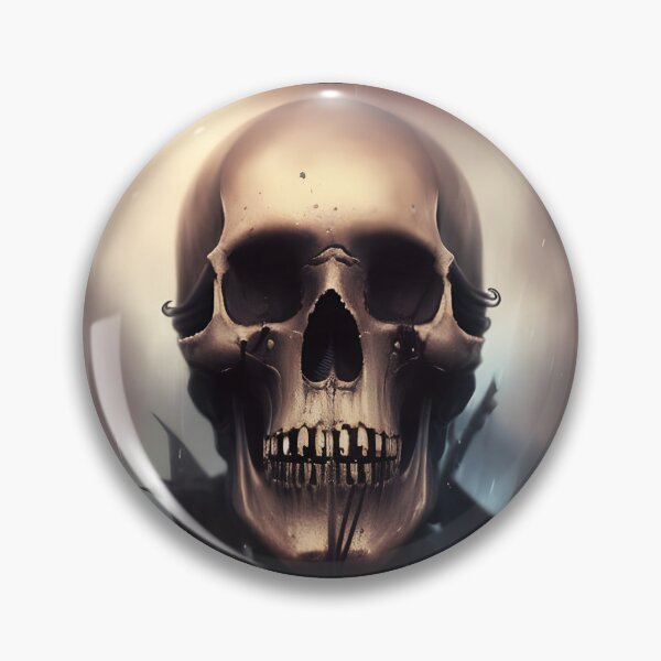 Item preview, Biker Skull Abstract Digital Art designed and sold by Gogmagosh.