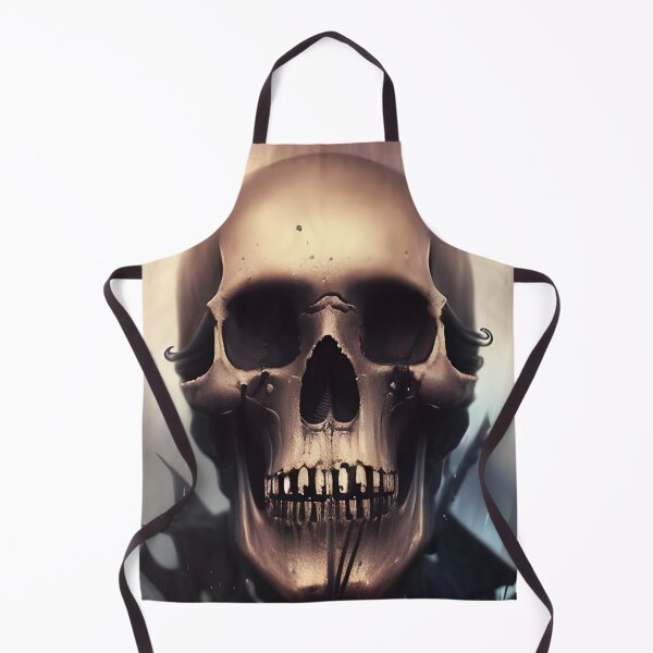 Item preview, Biker Skull Abstract Digital Art designed and sold by Gogmagosh.
