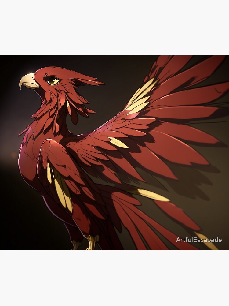 Cute Walking Scarlet Macaw - Parrot Bird Birb - Chibi Kawaii Anime - Cute  Scarlet Macaw - Magnet | TeePublic