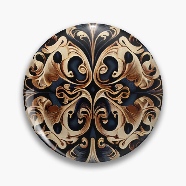 Item preview, Irregular Gothic Baroque Happy Natural Pattern Digital Painting designed and sold by CodeAndColors.