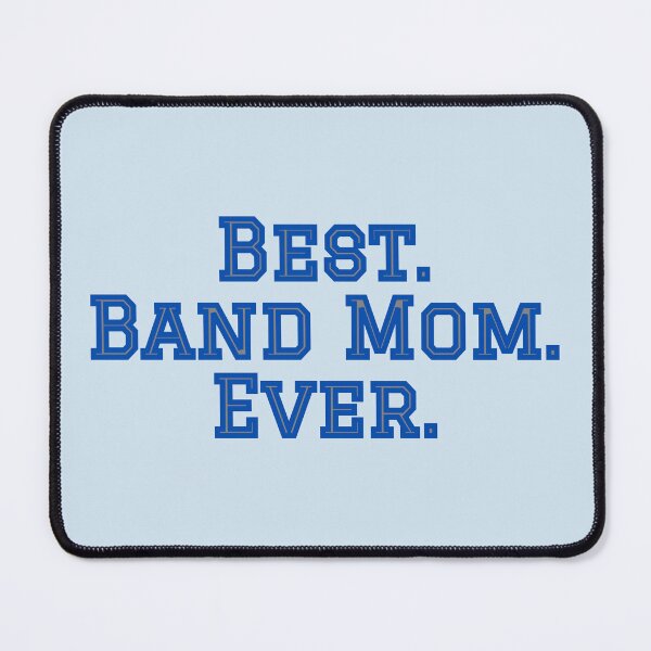 Item preview, Best Band Mom blue designed and sold by cmd-art.