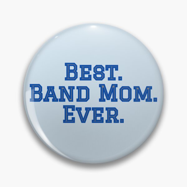 Item preview, Best Band Mom blue designed and sold by cmd-art.