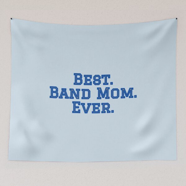 Item preview, Best Band Mom blue designed and sold by cmd-art.