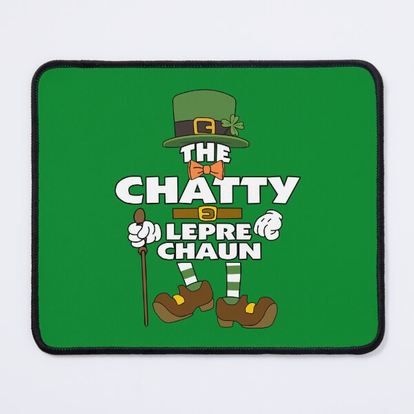 Item preview, The Chatty Leprechaun St Patrick's Day Celebration Matching Outfits Group Attire designed and sold by onicon.