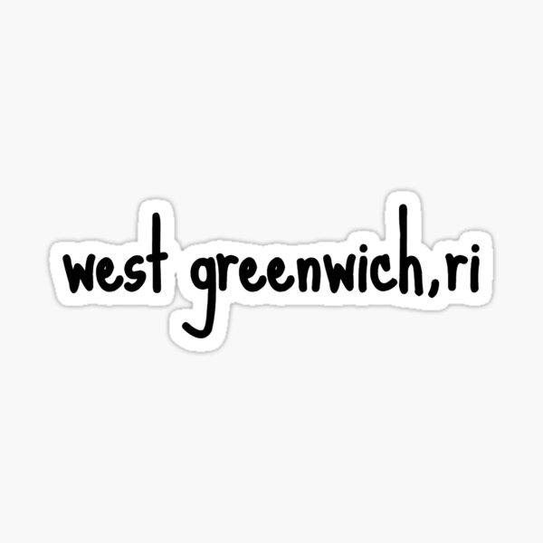 west greenwich ri Sticker