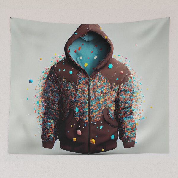 Item preview, Legitimate Sprinkled Jacket Digital Painting designed and sold by CodeAndColors.
