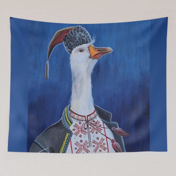 Item preview, duck ukrainian   cossacks  embroidery designed and sold by polich.